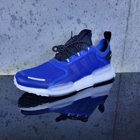 MSRP $150 - Adidas Originals NMD Men\'s Athletic Shoes Size 10.5 White Blue Black main image 3